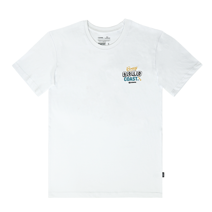 2026 Bonsoy Gold Coast Pro Goldy Tee - Mens front