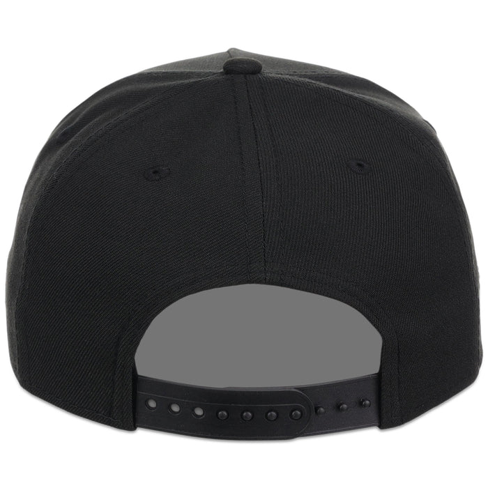 Anaheim Angels MLB Flipmode 2.0 Liquid Titanium New Era 9FORTY A-Frame (Black/Black/Gray)