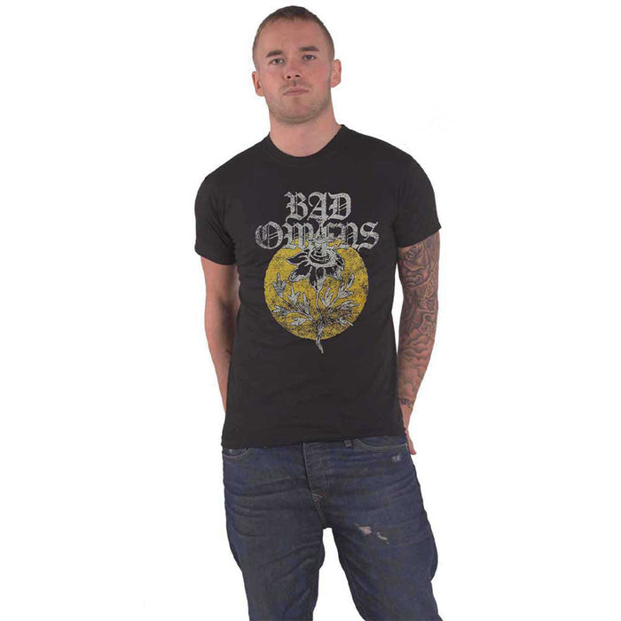 BAD OMENS - SUNFLOWER - T-Shirt Black