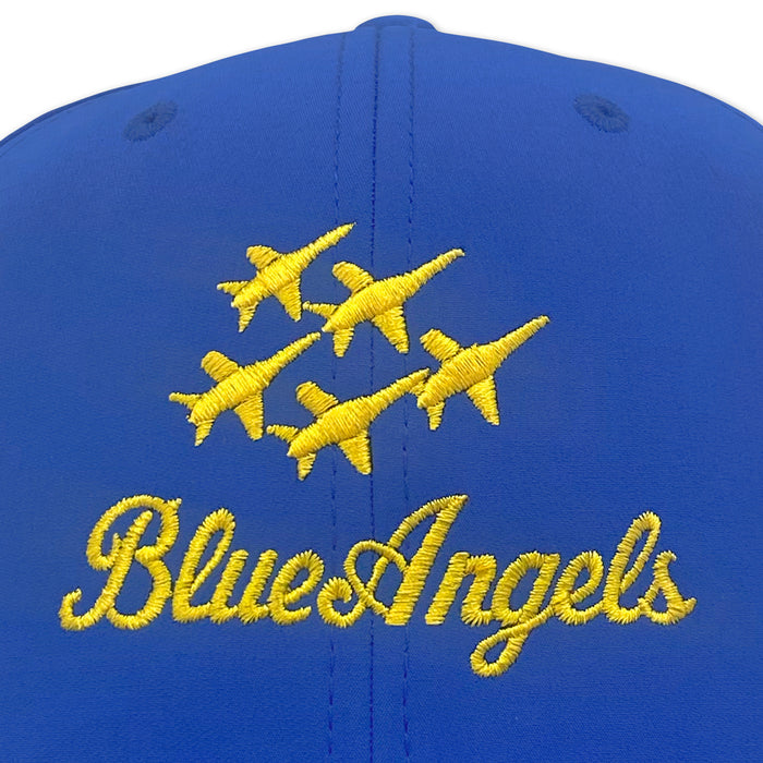 Blue Angels Back Nine Adjustable Hat (Royal)