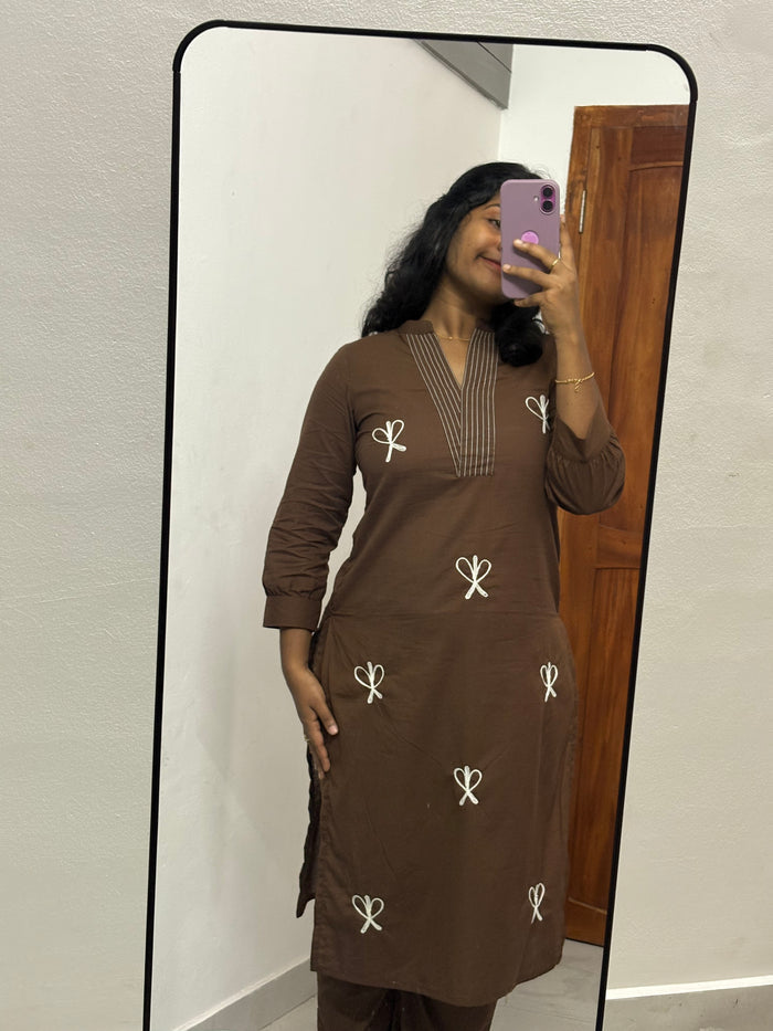 Brown Bow Co-ord