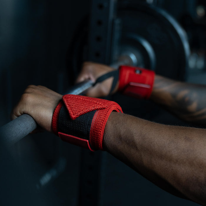 Core Wrist Wraps - Red