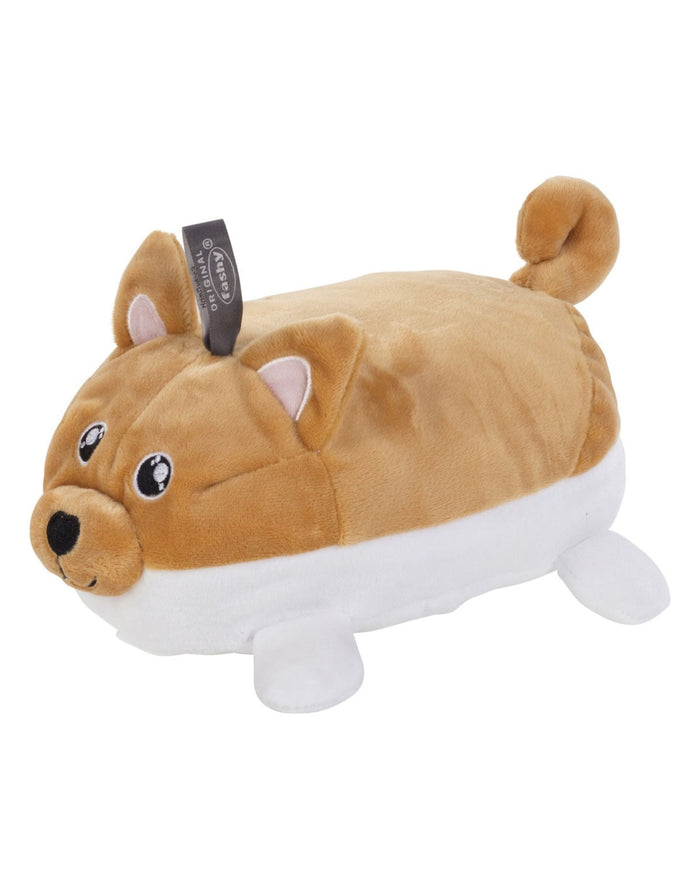 Cute Cindy Corgi plush cover on Fashy rapeseed heat pack