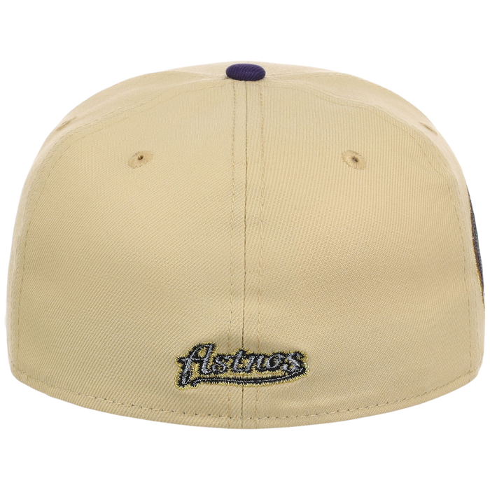 Houston Astros Houston Crown the City 'Celestial Script' New Era 59FIFTY (Gold/Purple)