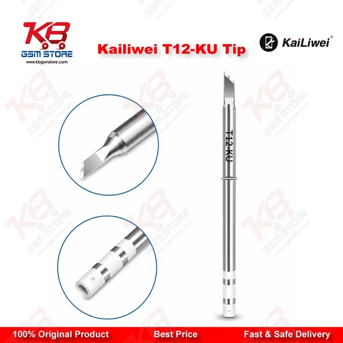 Kailiwei T12-KU Knife Soldering Iron Tip for T12 Soldering Station
