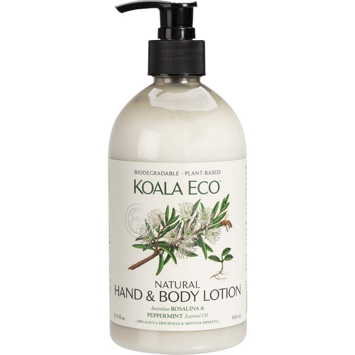 KOALA ECO Hand and Body Lotion Rosalina & Peppermint - 500ml - L'Organic