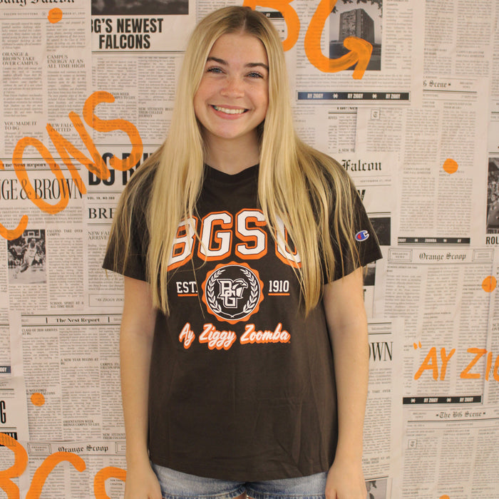 Ladies Champion BGSU Ay Ziggy Core Tee