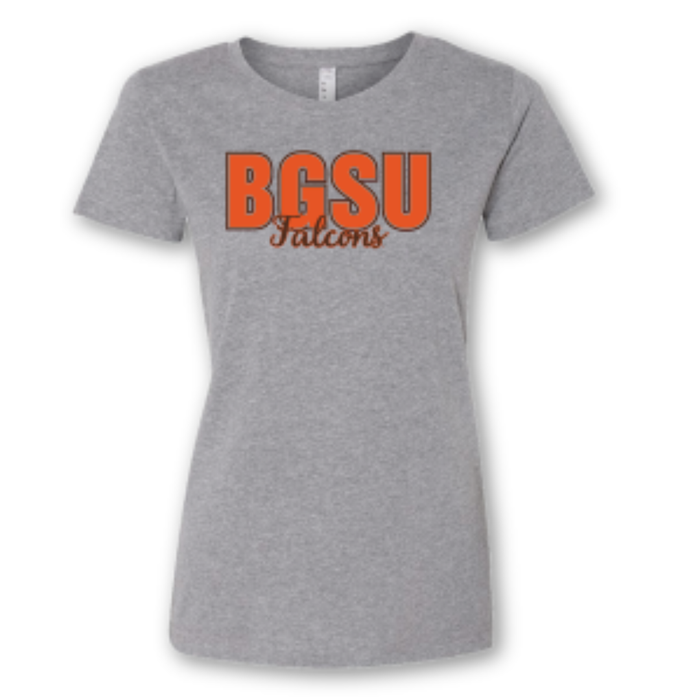 Ladies TRT BGSU Falcons Fine Jersey Tee