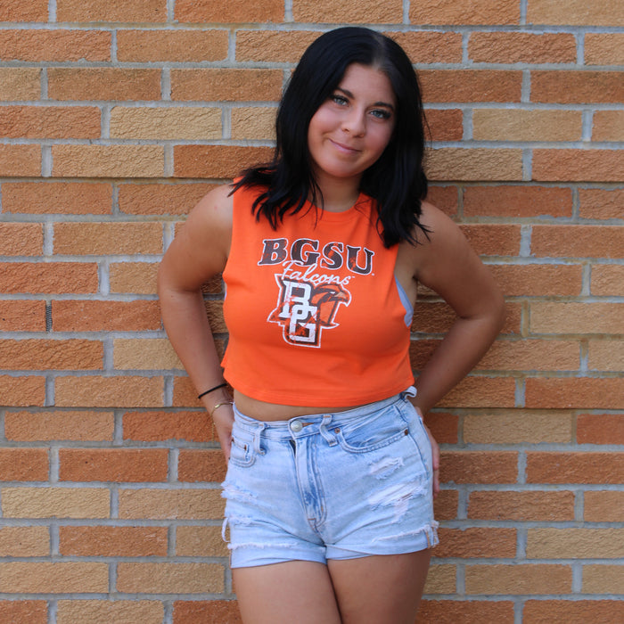 Ladies Zoozatz BGSU Falcons Reputation Tank
