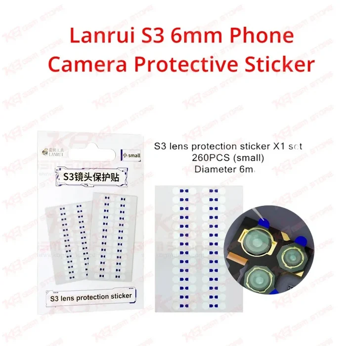 Lanrui S3 6mm Phone Camera Protective Sticker