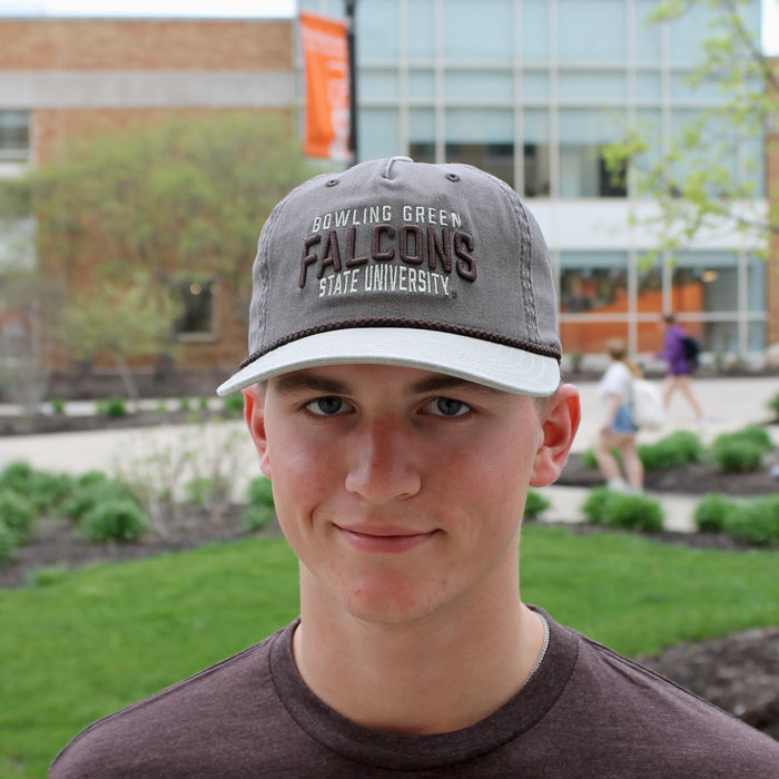 Legacy Bowling Green State University Brown and Pebble Hat