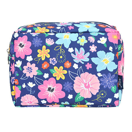 !!!Lilac Floral NGIL Large Cosmetic Travel Pouch