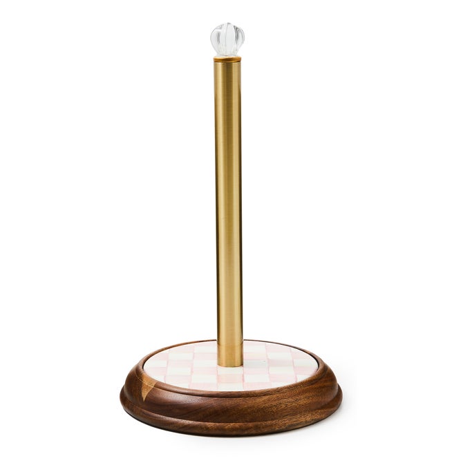 Mackenzie-Childs Paper Towel Holder Wood