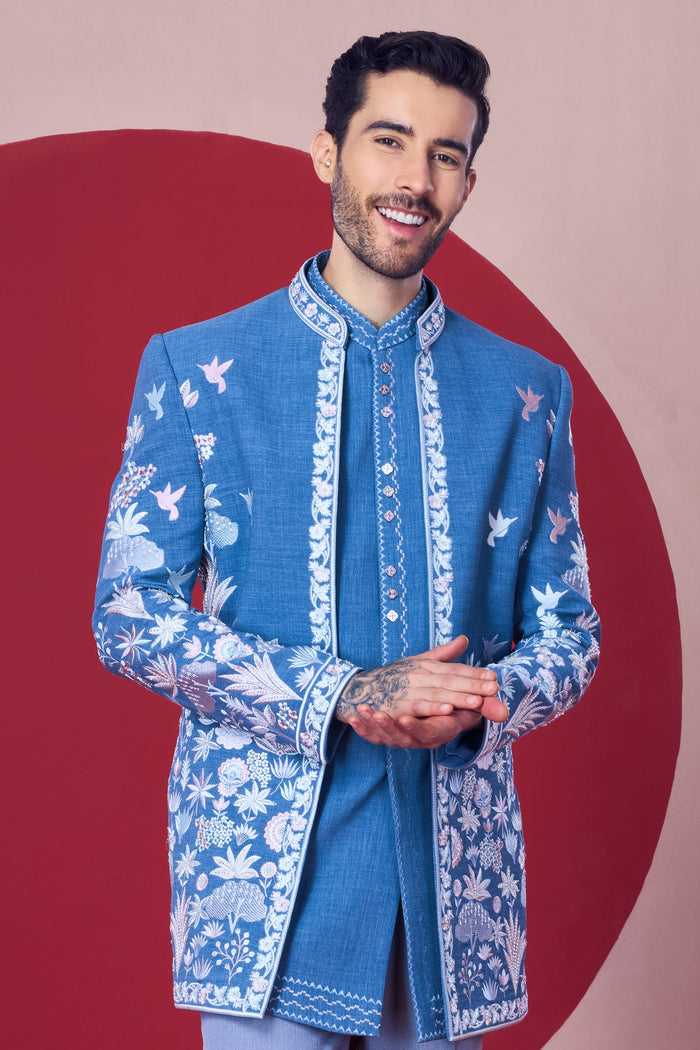 Matka Silk Thread Work Jodhpuri