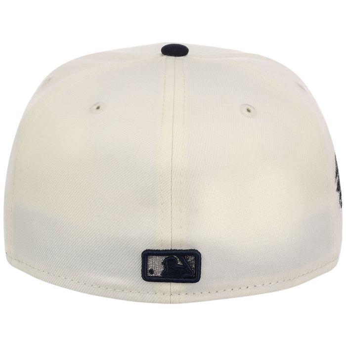 New York Yankees - New York Crown the City - Empire State New Era 59FIFTY - Chrome/Navy
