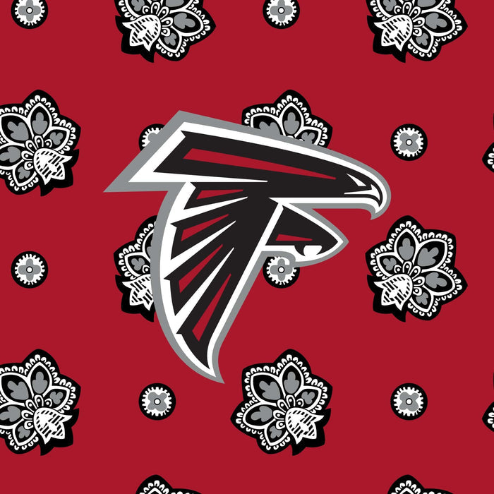 NFL RFID Front Zip Wristlet-Atlanta Falcons Bandana-Image 3-Vera Bradley