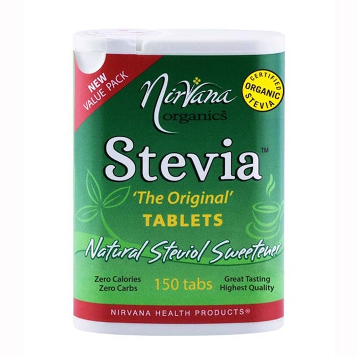 Nirvana Organics Stevia Tablets - 150 Pack - L'Organic