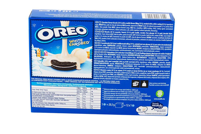 Oreo White Enrobed 246g (6 Pack)