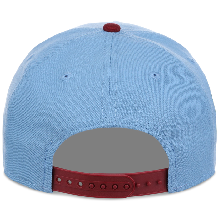 Philadelphia Phillies Philly Crown the City - Fanatic New Era 9FORTY (Sky/Maroon)