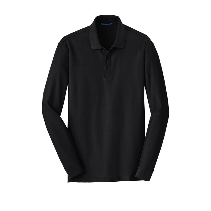 Port Authority Long Sleeve Core Classic Pique Polo