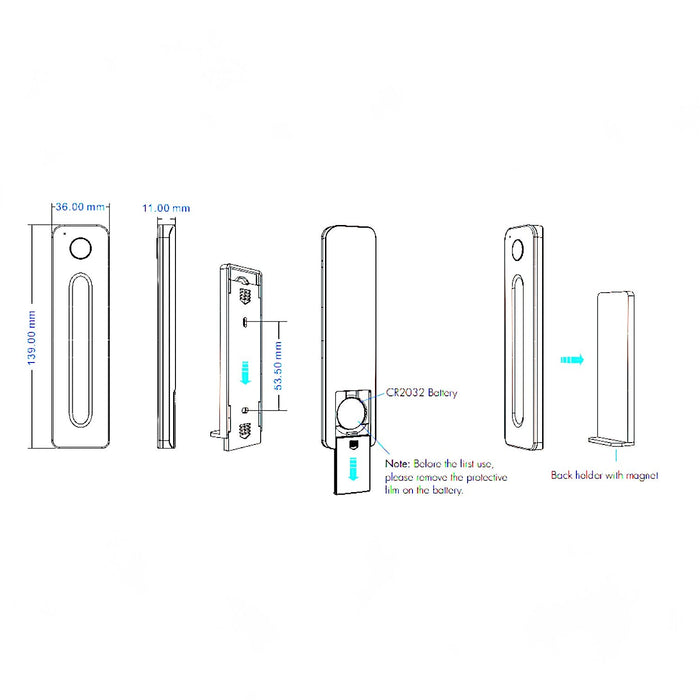 r11 lighting remote shown plainly