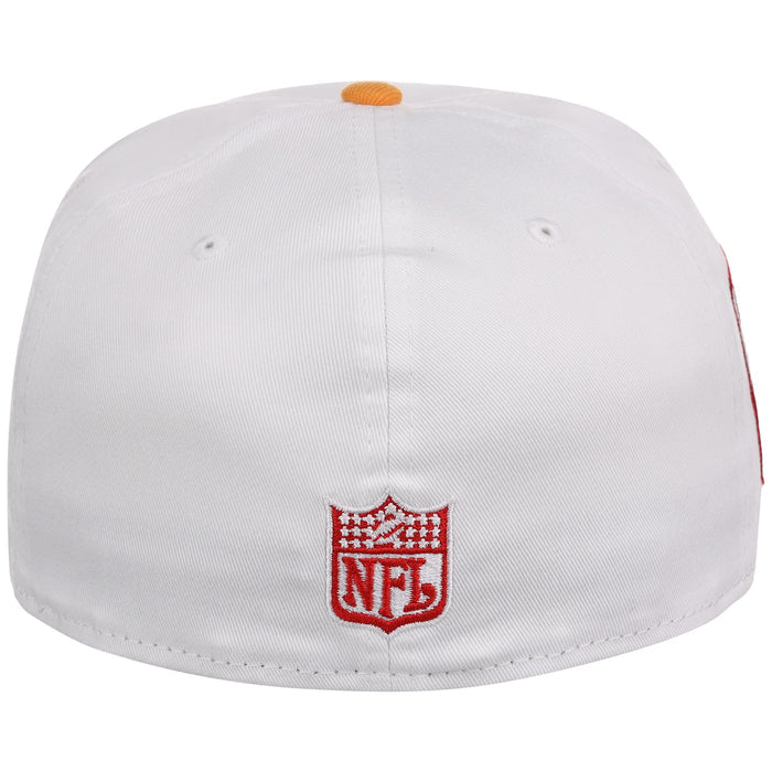 Tampa Bay Buccaneers 'Then & Now' New Era 59FIFTY Retro Graphite Era Flip