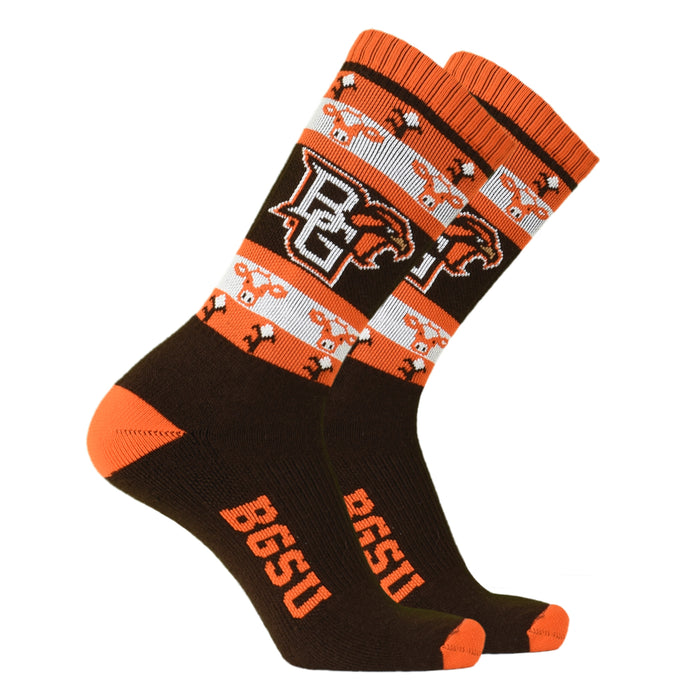 TCK Cows and Corn BGSU Socks