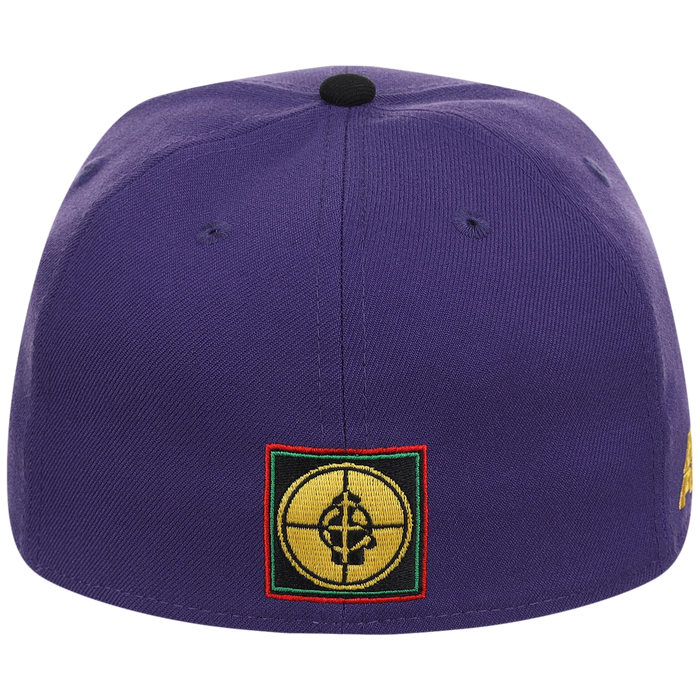 The "Rebel Radio" Public Enemy Collection - 'Fear of a Black Planet' - Purple/Black Fitted