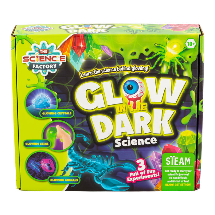 The Science Factory Glow In The Dark Science Kit