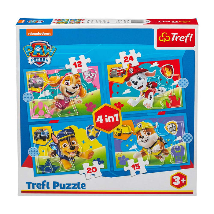 Trefl Paw Patrol 4 in 1 Jigsaw Puzzle