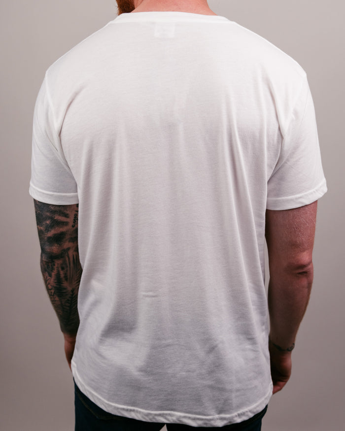White We Own This State Kansas State Wildcats Vintage T-Shirt Back