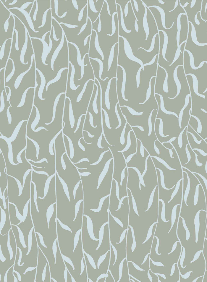 Peel and Stick / Drift on Sage / Sample 8x10 in