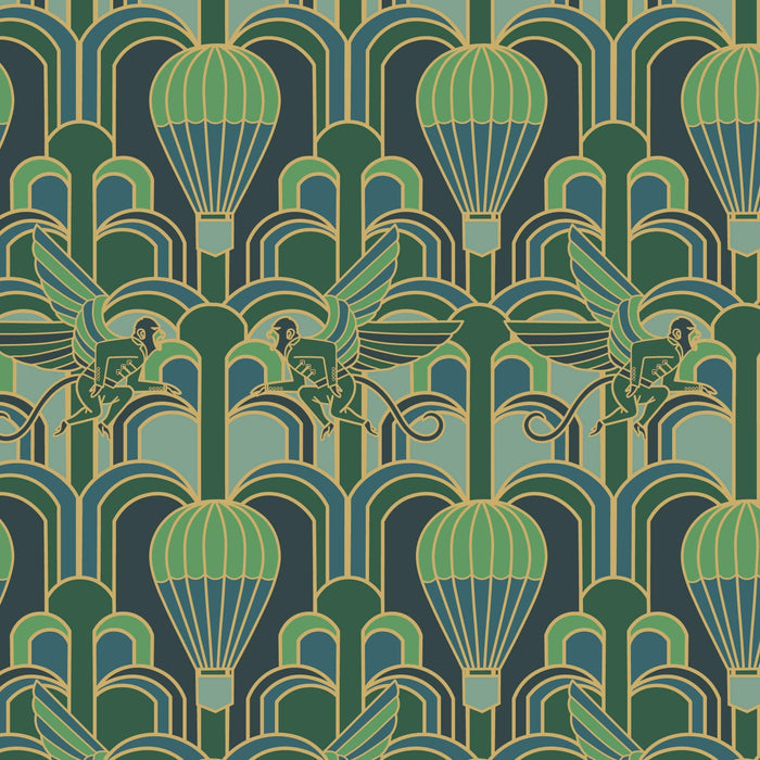 Wicked Mini Umbrella-Land of Oz-Image 3-Vera Bradley