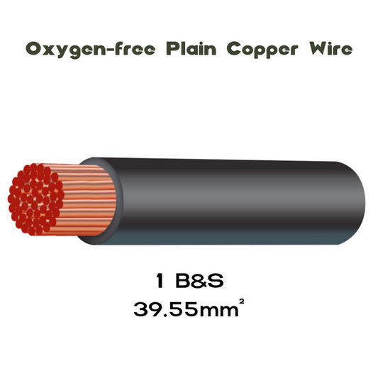 1 b&s single core battery cable rated up to 210 amp for caravan and rv systems