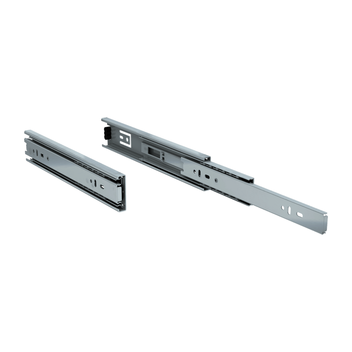 Pair of 10" 100 lbs. full extension drawer slides