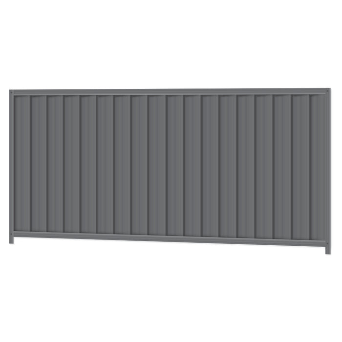 1200mm high x 2400mm Colorbond Fencing Panel 100% Australian Made , 3x Sheets, 2x Posts, 2x Rails, Screws. - Image 1
