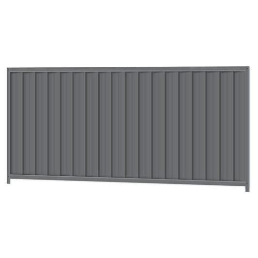 1200mm high x 2400mm Colorbond Fencing Panel 100% Australian Made , 3x Sheets, 2x Posts, 2x Rails, Screws. - Image 1