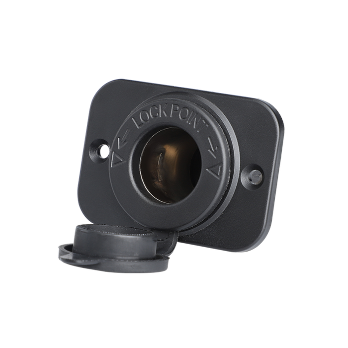 12V Cigarette Lighter Socket - Flush Mount Usb Ports
