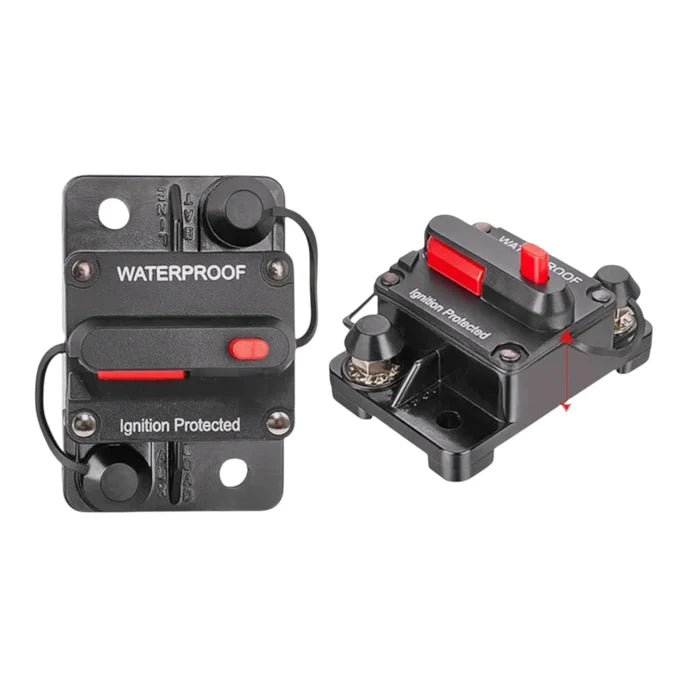 caravan flush mount 150a dc breaker for inverter and battery systems