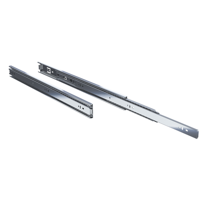 Pair of 24" 100 lbs. full extension drawer slides