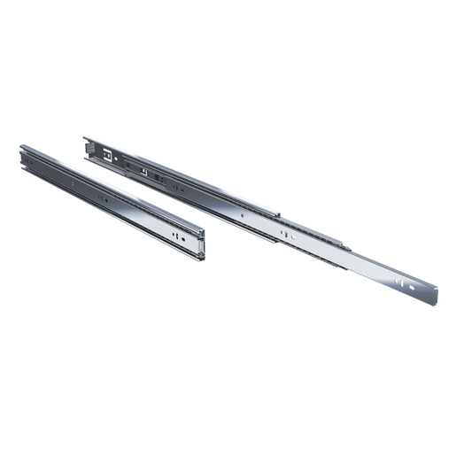 Pair of 24" 100 lbs. full extension drawer slides