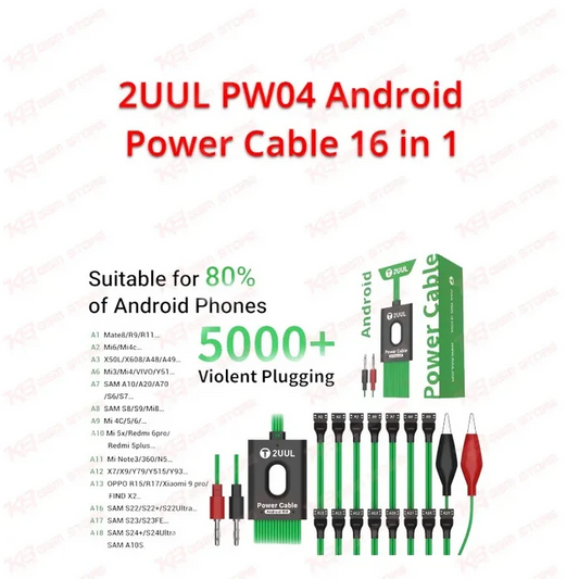 2UUL PW04 Android Power Cable 16 in 1