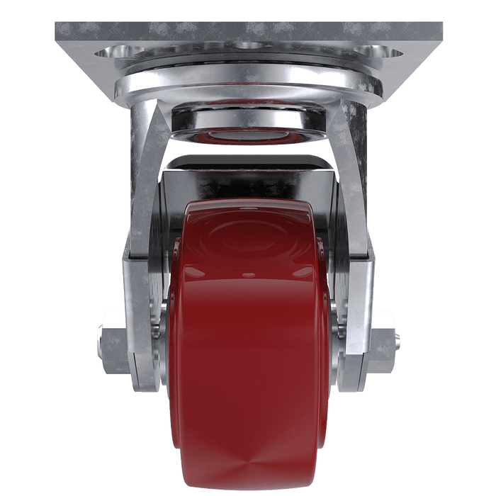 4-inch Poly Hi-Tech Swivel Caster with Brake