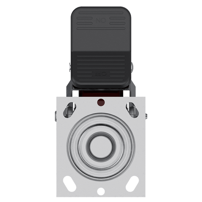 4-inch Poly Hi-Tech Swivel Caster with Brake