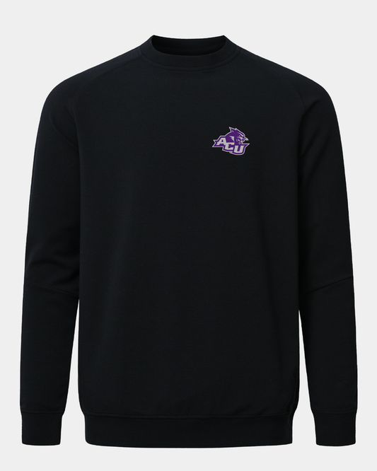 ACU Meridian Black Crewneck