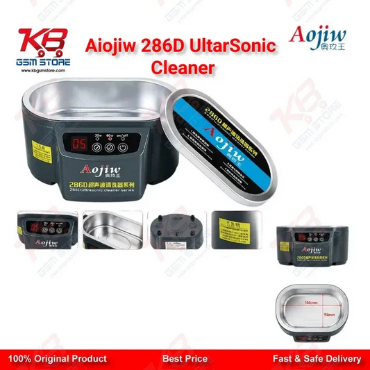 Aiojiw 286D Ultrasonic Cleaner for Mobile PCB, Motherboard & IC Cleaning