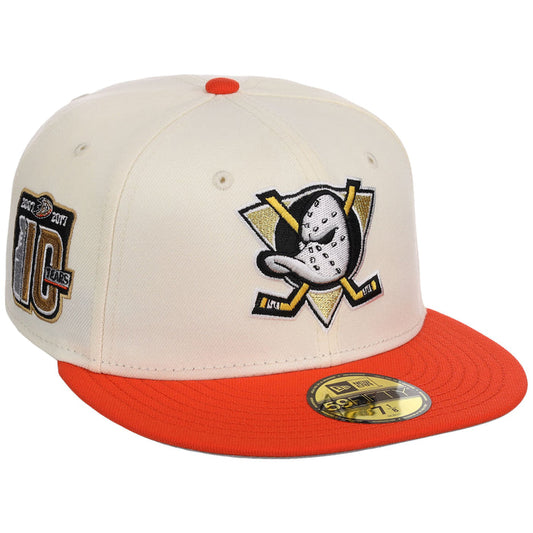 ANAHEIM DUCKS NHL CHROME OTC NEW ERA 59FIFTY