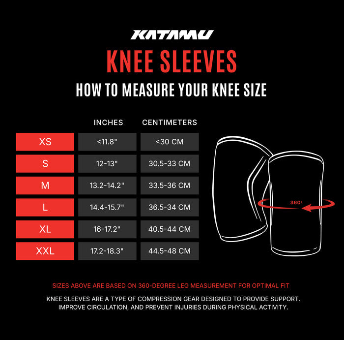 Core Knee Sleeves - Red