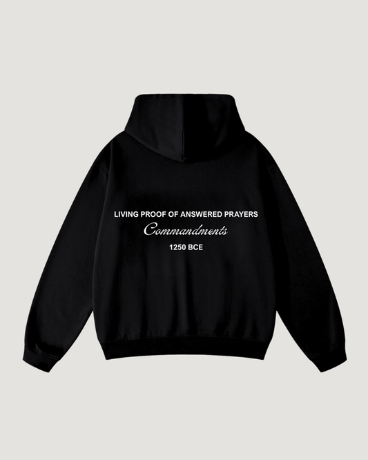 ANSWERED PRAYERS 1250 BCE HOODIE