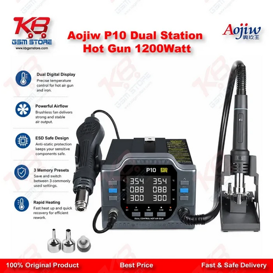 Aojiw P10 Dual Station Hot Gun 1200W